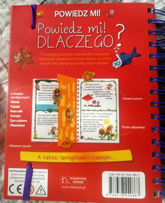 Książka "Powiedz mi DLACZEGO?"