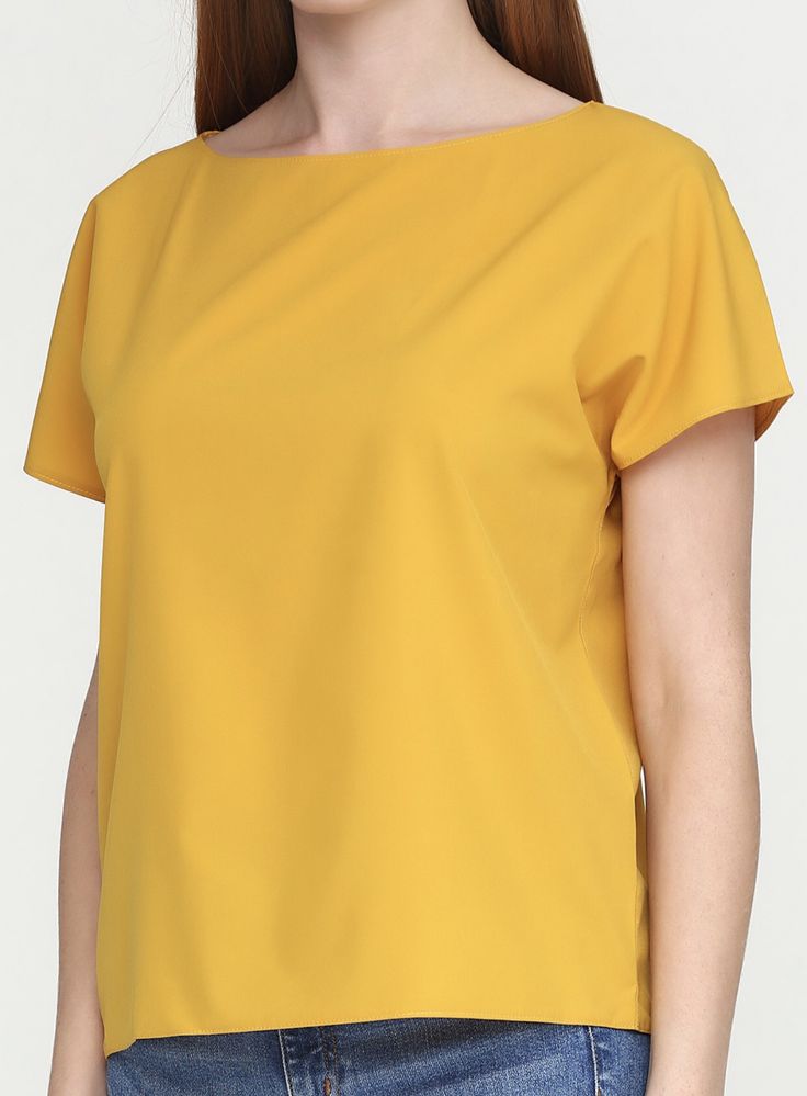 Базова легка жовта футболка monro.lingerie XS-L
