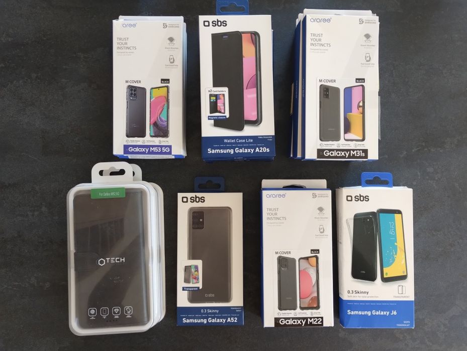 Dużo etui plecki i wallet Samsung iPhone Huawei Xiaomi pisać !