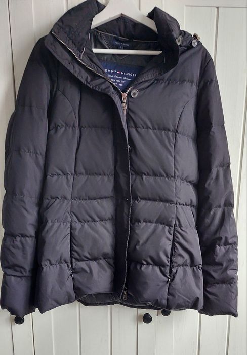 Kurtka puchowa Tommy Hilfiger Xl , czarna