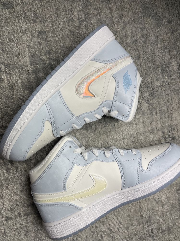 Nike Air Jordan 1 Mid Blue Tint Frozen 39 *NOWE*