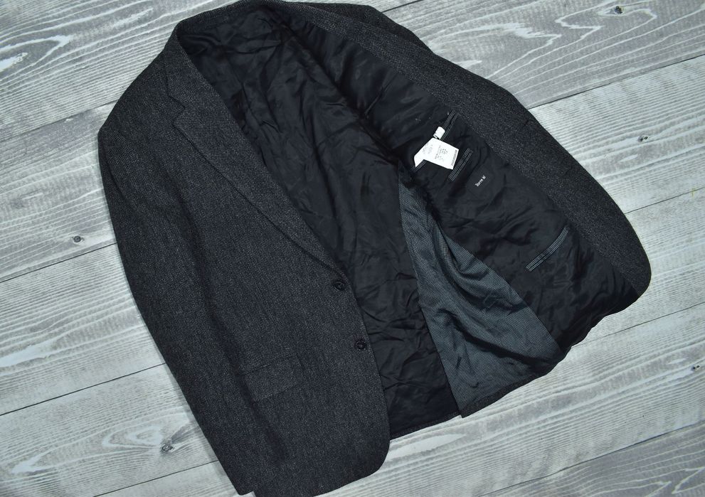 Torre Wełniana Tweedowa Marynarka Męska 54