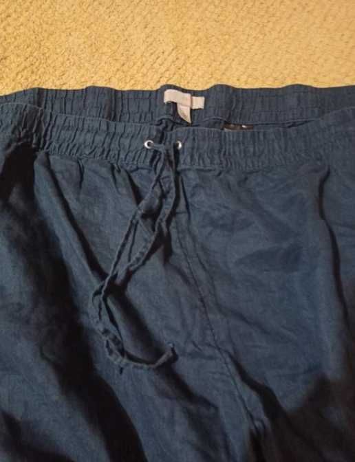 Льняные брюки H&M.