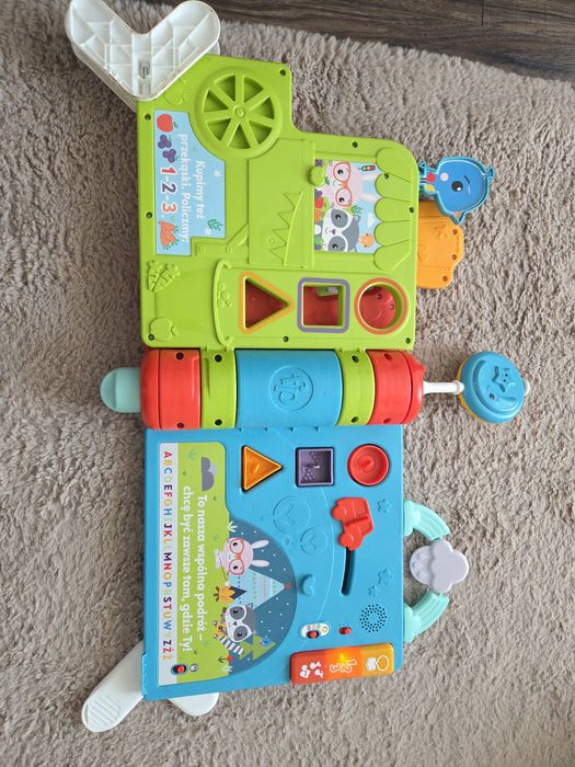 Fischer Price książka edukacyjna