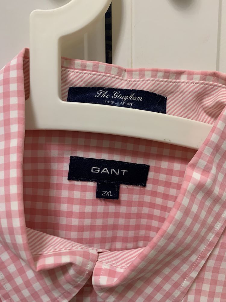 Gant 2XL XXL Regular Fit koszula męska krata oryginalna