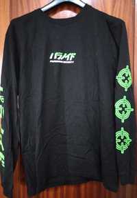 Camisola preta e verde manga comprida FSBN Tamanho L