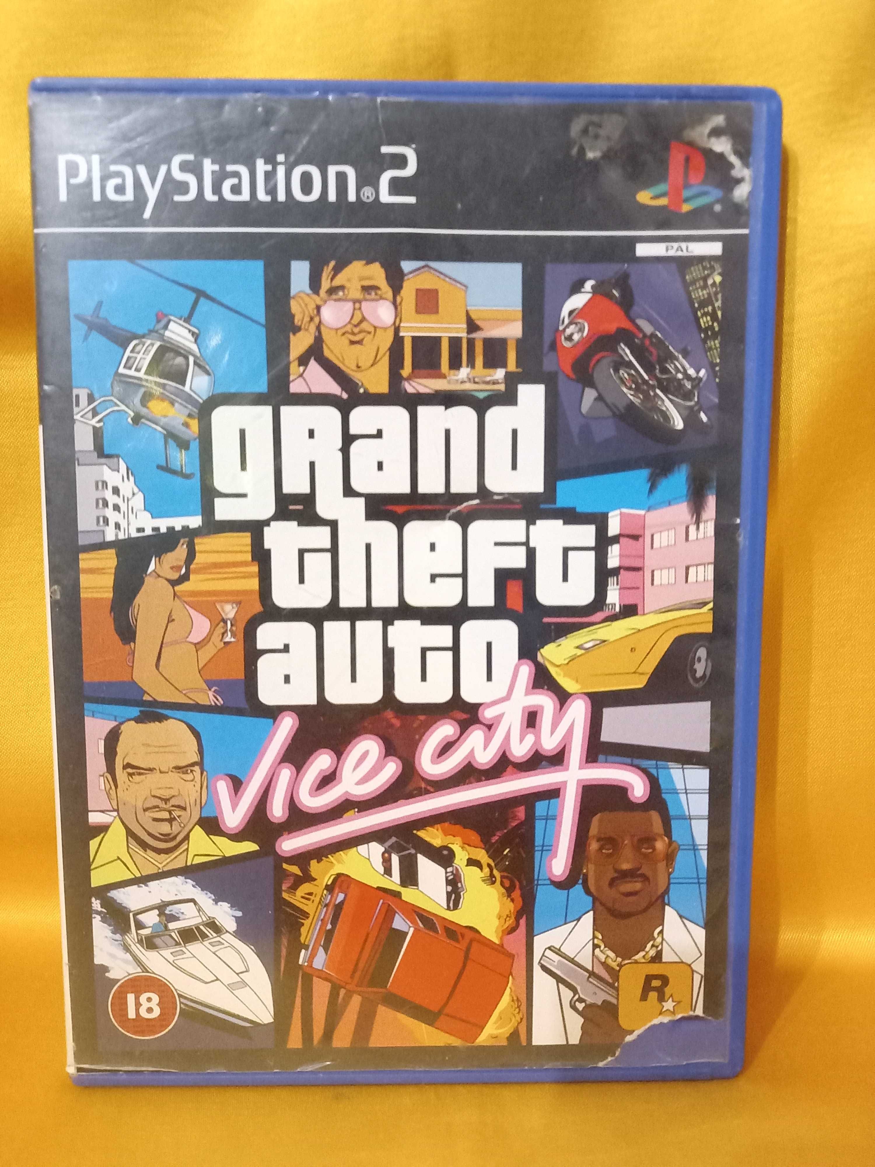 Gra Grand Theft Auto Vice City GTA VC PS2 PlayStation 2