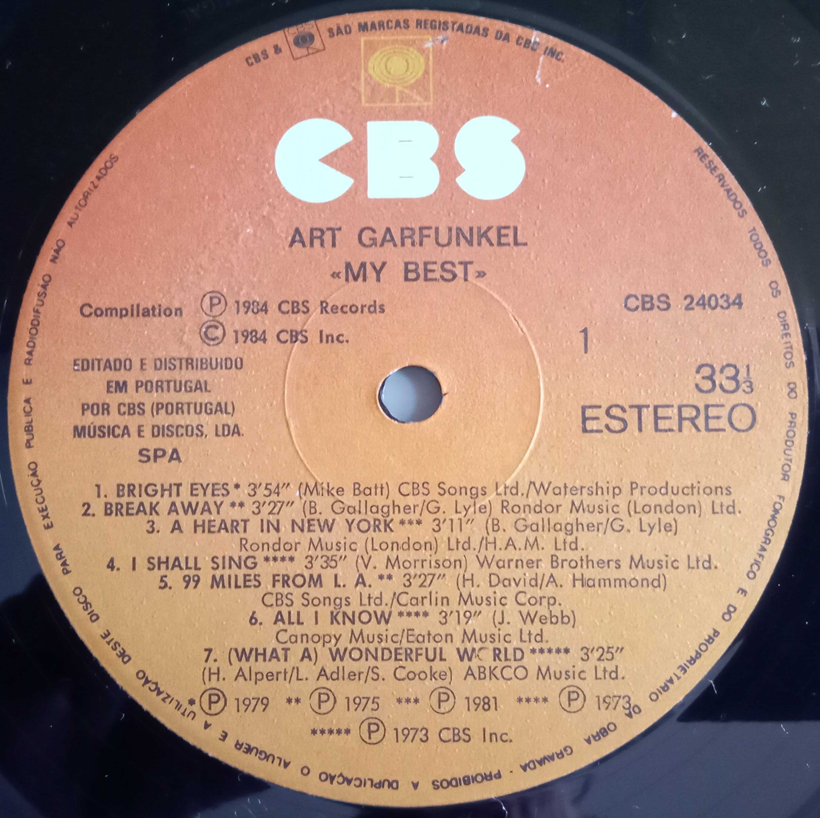 Art Garfunkel - - - - - My Best - - - - - LP