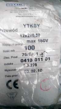 Przewód kabel  TF NKT, UTP 4x2x0,14c ytksy 12x2x0,5