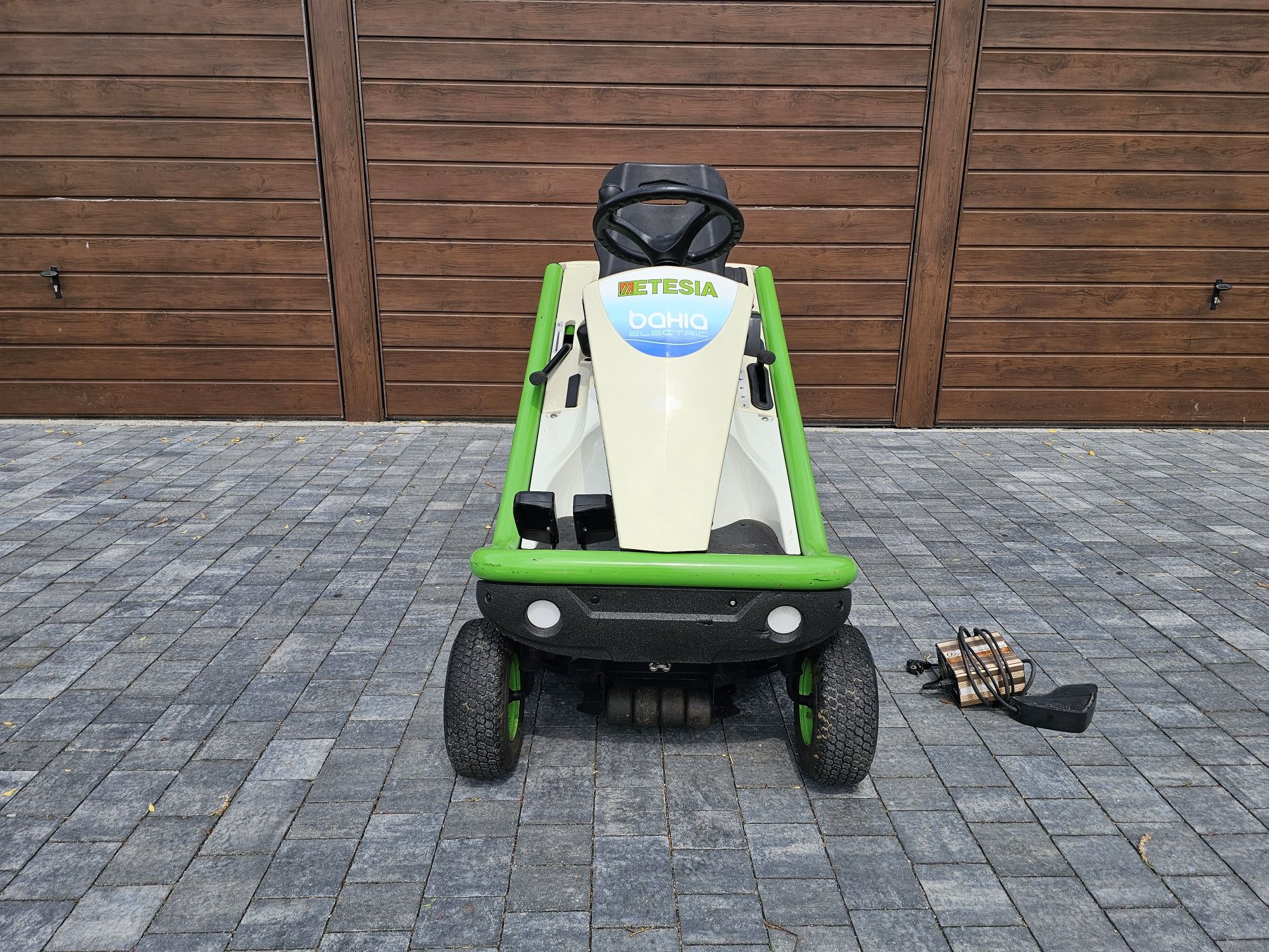 Traktorek kosiarka ETESIA bahia-elektric, profesjonalny 143godz! Igła!