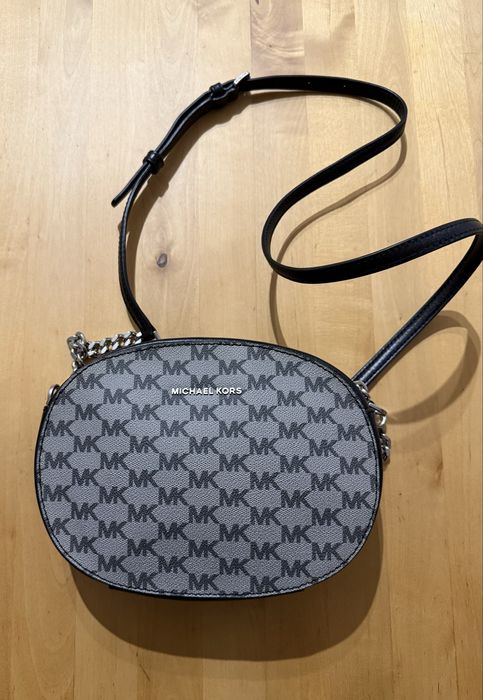 Mala Michael Kors MK Cinza e Preta