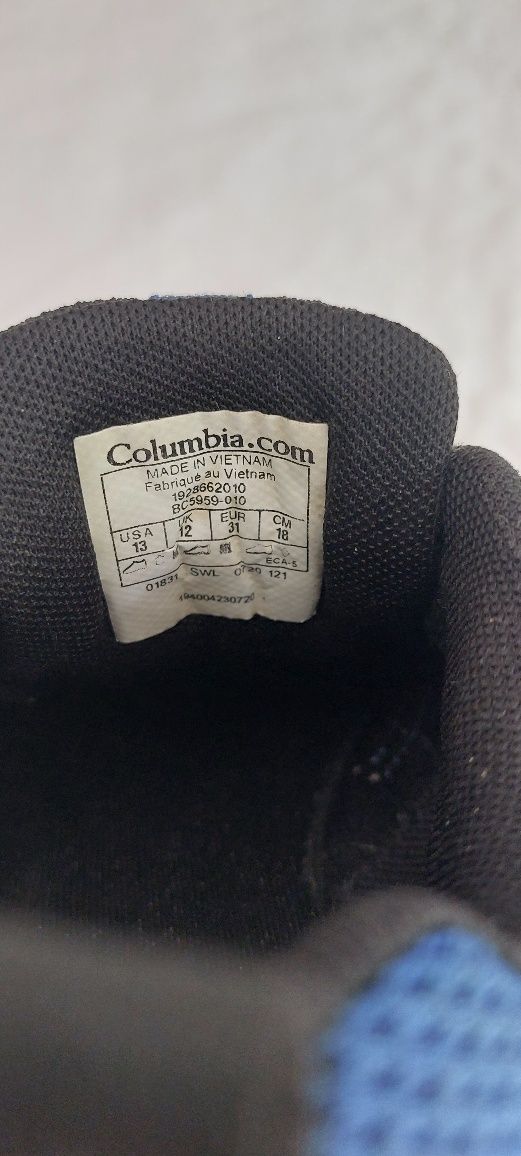 Columbia r.31 buty chlopięce