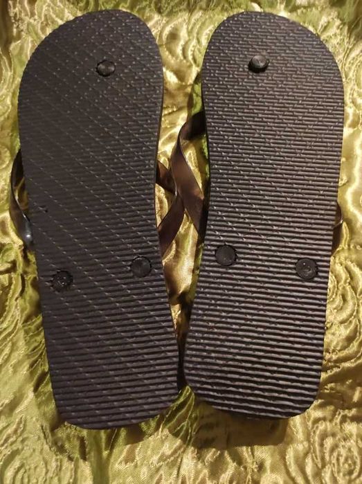 Klapki r. 45 46 japonki męskie czarne 2 pary