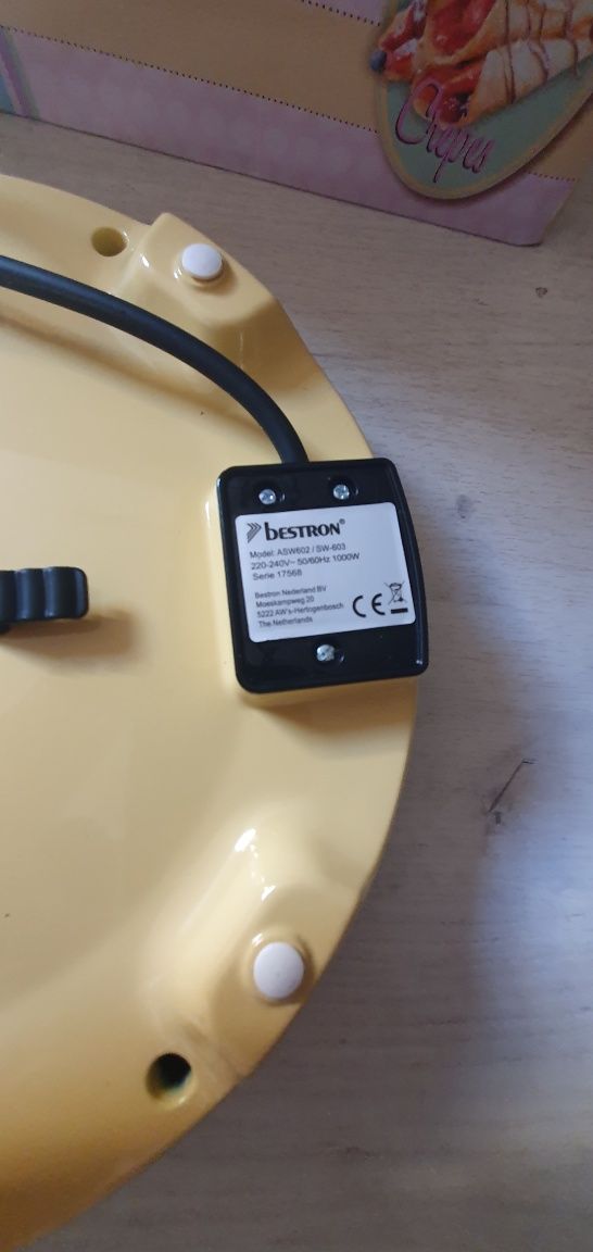 Bestron Crepes Maker, Urządzenie do robienia naleśników