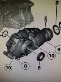 педний мост,редуктор bmw 3 . 4 . x3 . x4 . x5 x6 . f25 f26 f15.16 f30