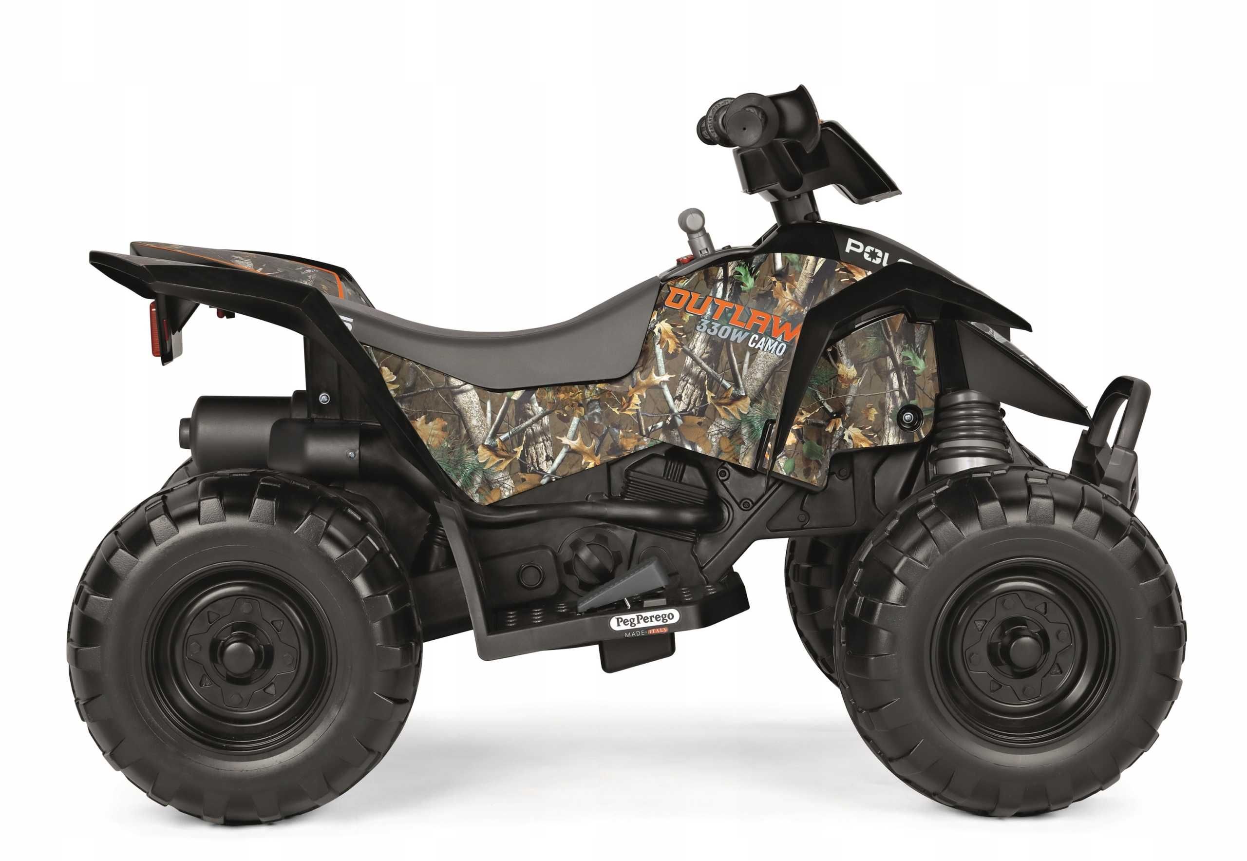 Peg Perego Polaris Outlaw Camo NOWOŚĆ LED DŹWIĘKI