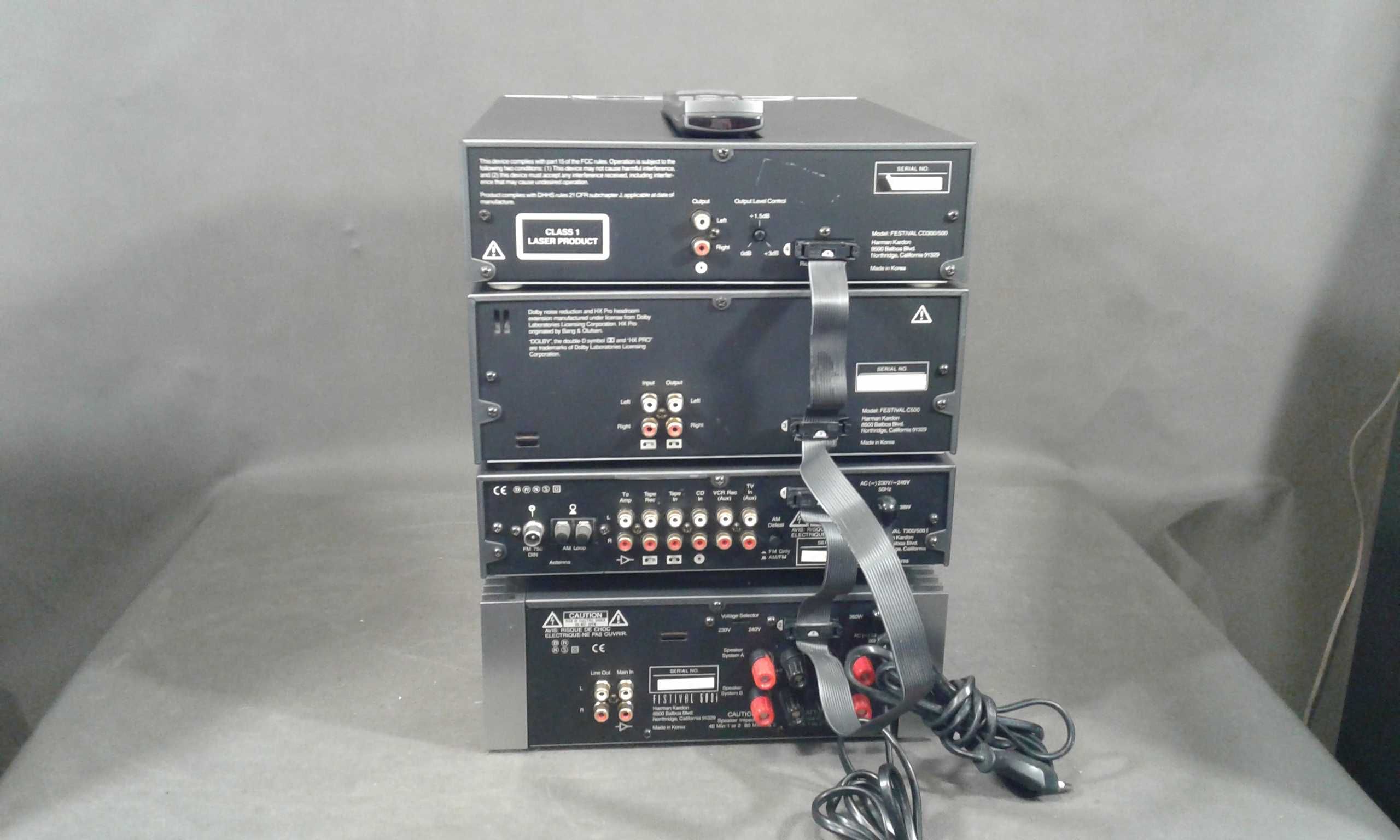 HARMAN KARDON FESTIVAL 500+pilot,zestaw stereo