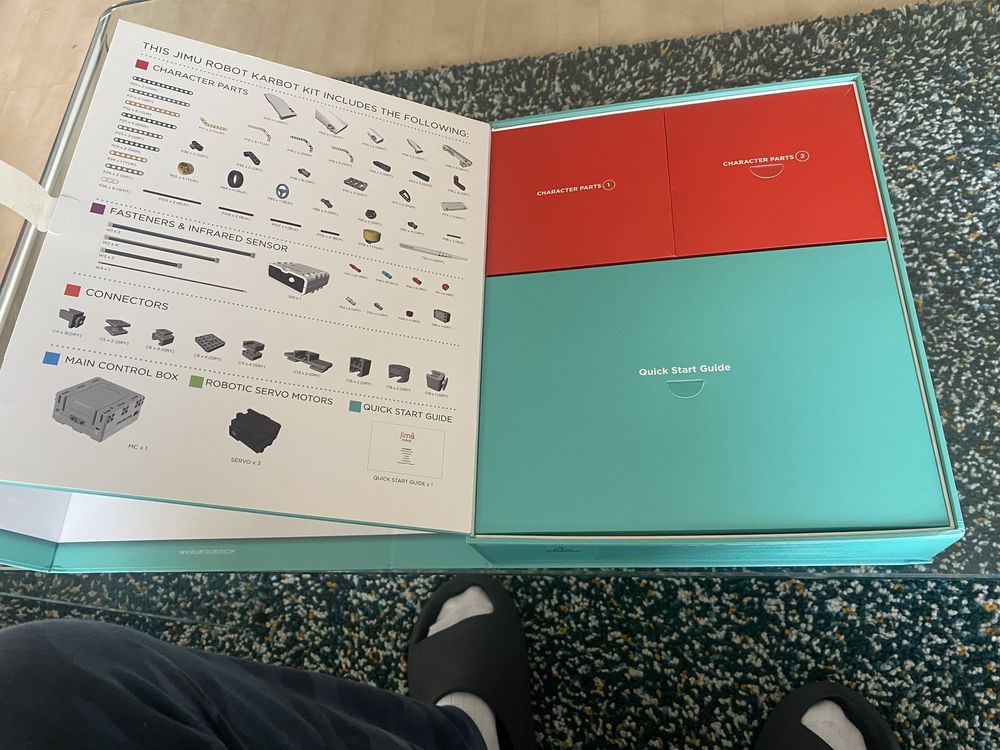 Jimu inteligentny robot xiaomi mi technic klocki