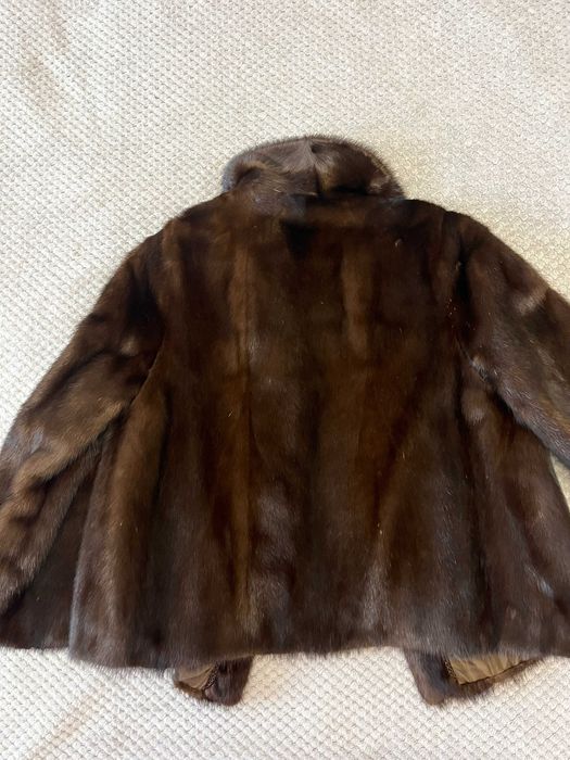 Норка, полушубок, вживаний