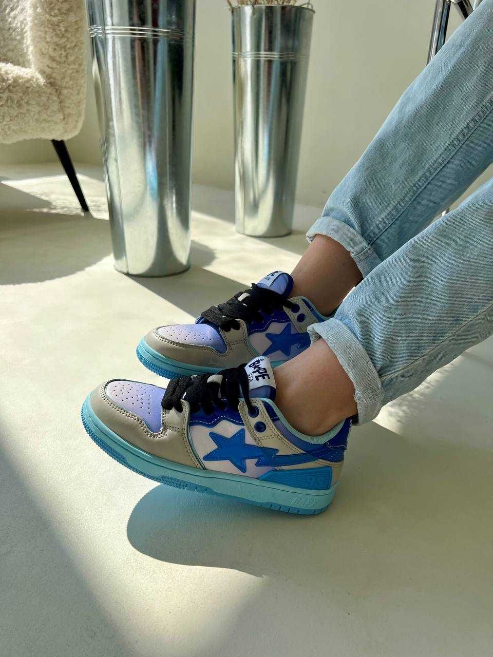 Кроссовки A BATHING APE BAPE Sta M2 Camo Blue