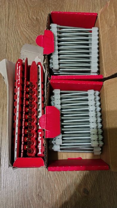Gwoździe Hilti do betonu naboje do osadzaka