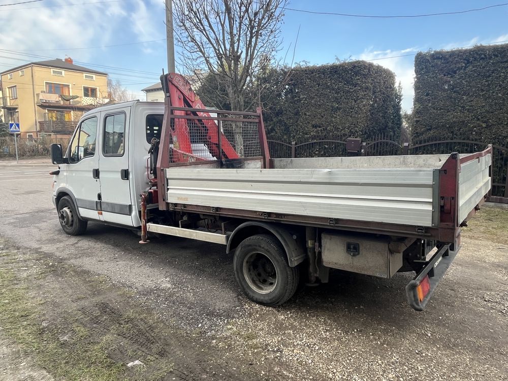 Iveco Daily 65c15 HDS, brygadówka, kiper