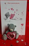 Тедди фигурки Me to you  сердце день народження  Тедді  фоторамки