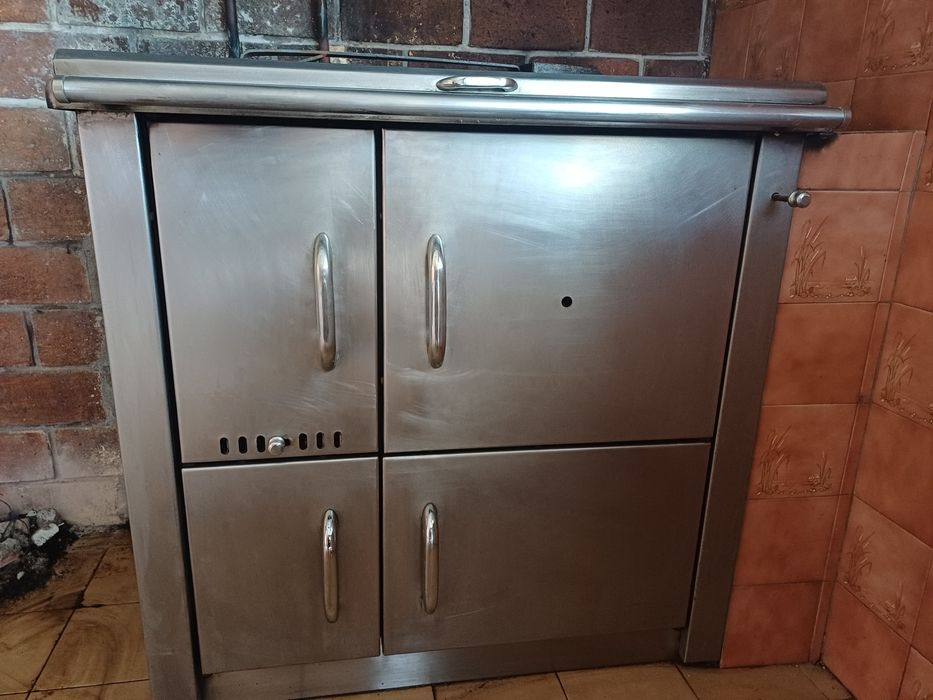 Fogão  a lenha em inox