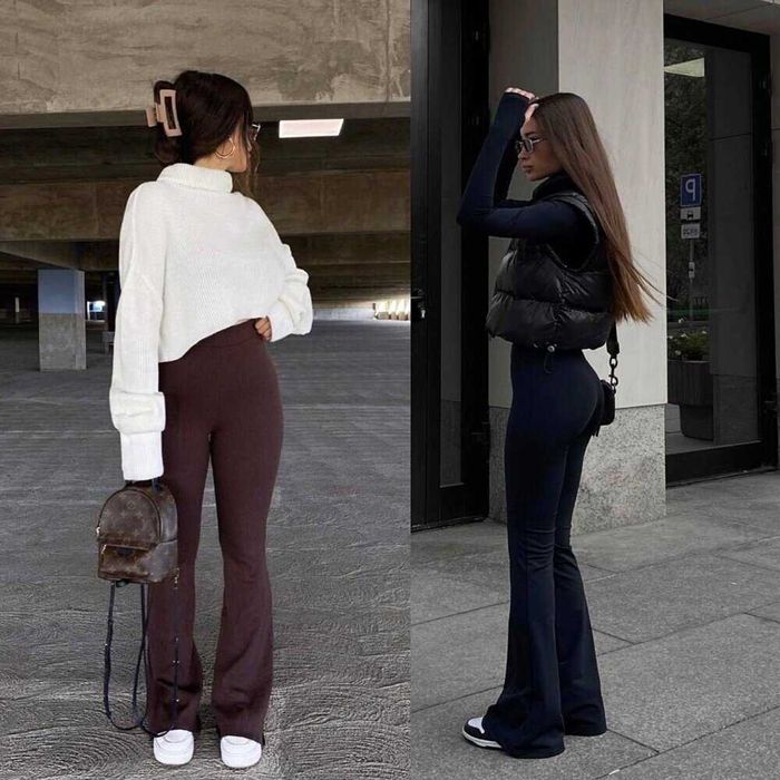 Лосини лосіни кльош дайвінг на флісі   42-44, 46-48, 50-52