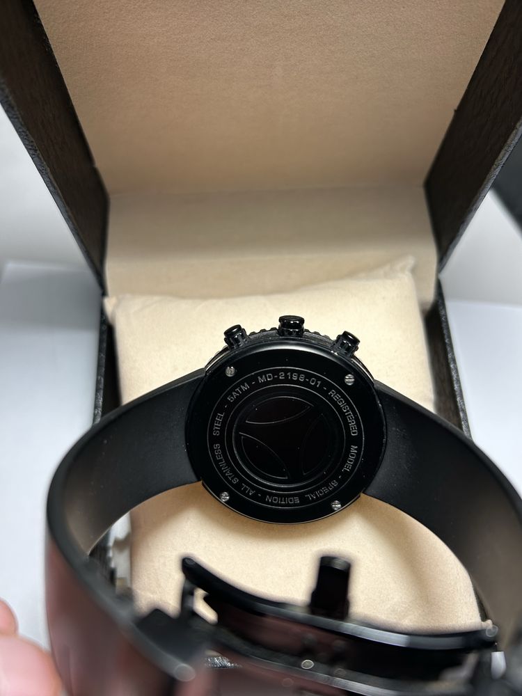 Relógio Momo Design Jet Chronograph Black & Green - Bom estado