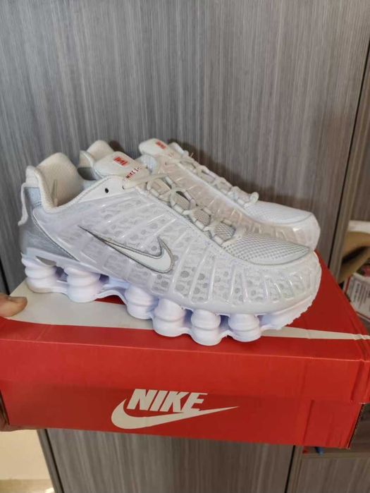"koszykówki" Nike_Shox_TL_White_R.45