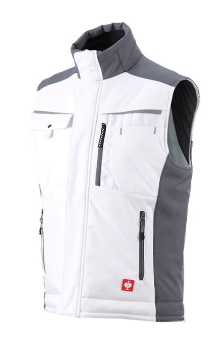 Kamizelka robocza Engelbert Strauss Motion r.L biała bezrękawnik