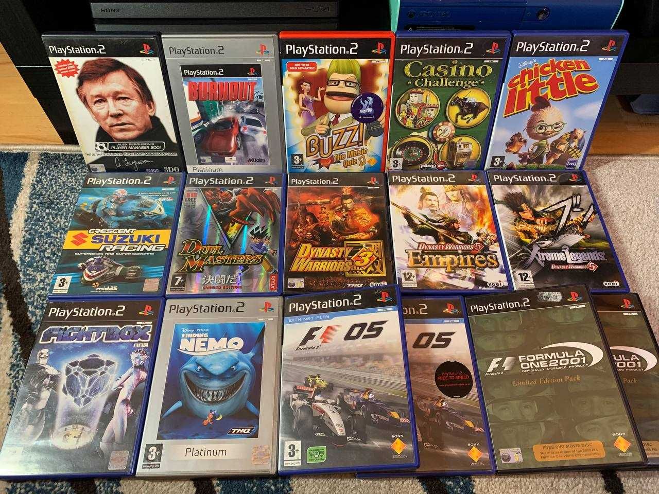 Ліцензійні ігри Playstation 2 PAL, ENG