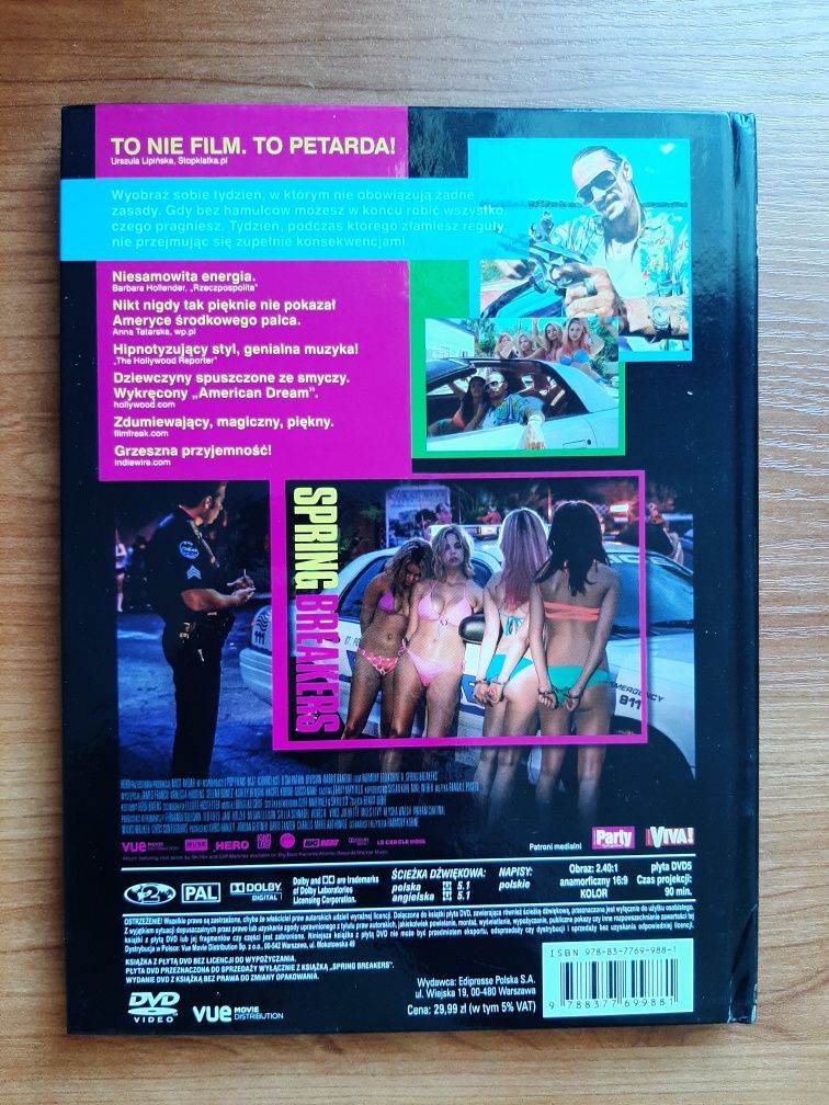 Spring Breakers - film DVD