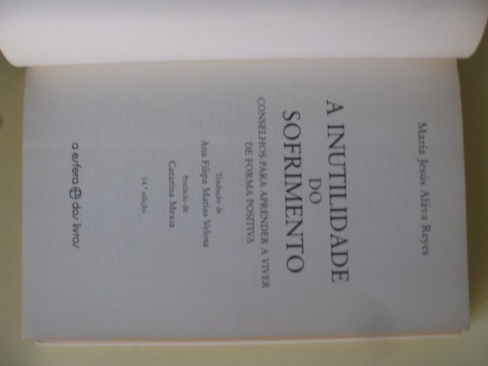 A Inutilidade do Sofrimento de María Jesús Álava Reyes