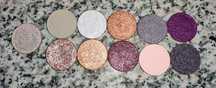 Zestaw cieni glamshop multichrom mat błysk