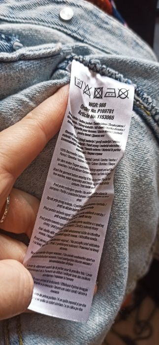 Sg Katana jeansowa 40 , L dżinsowa kurtka 40 , L