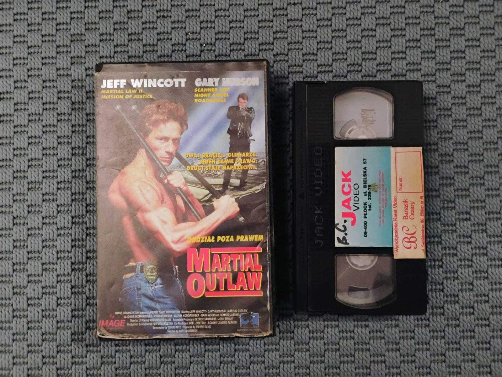 Zestaw kaset VHS sztuki walki