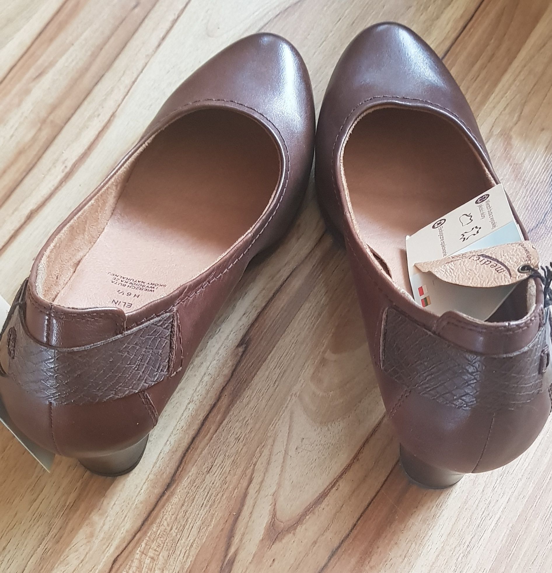 Buty ze skóry Medicus NOWE