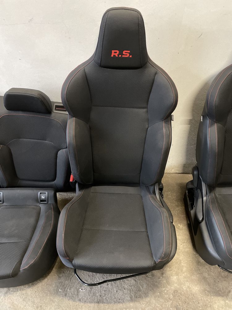 Fotele fotel kanapa tapicerka Renault megane RS IV 2018-