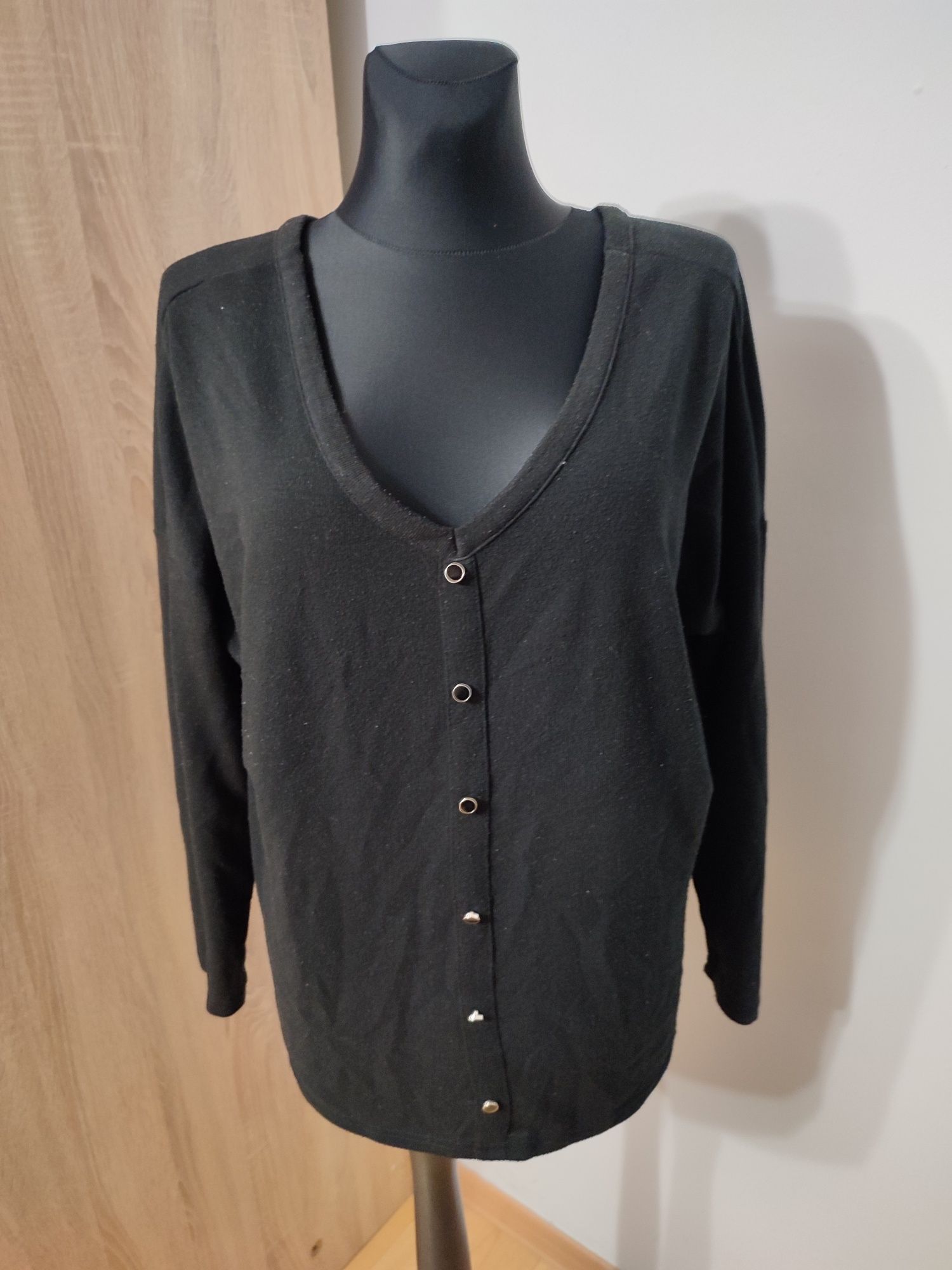Sweter czarny rozmiar XL