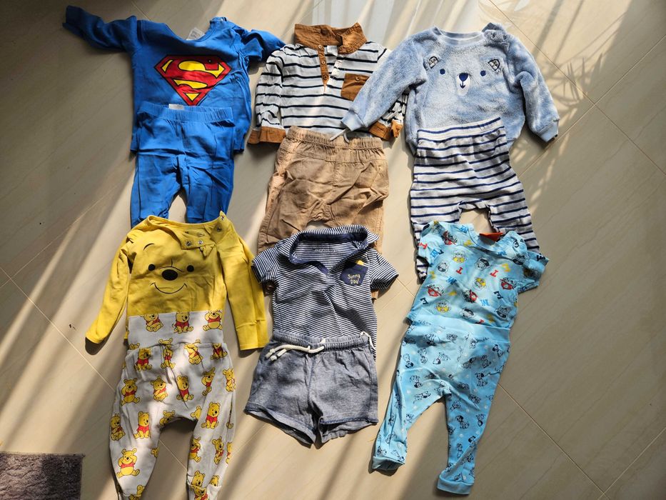 Paka ubrań dla chłopca 74cm