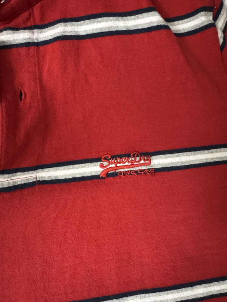 Футболка з воротніком SuperDry
