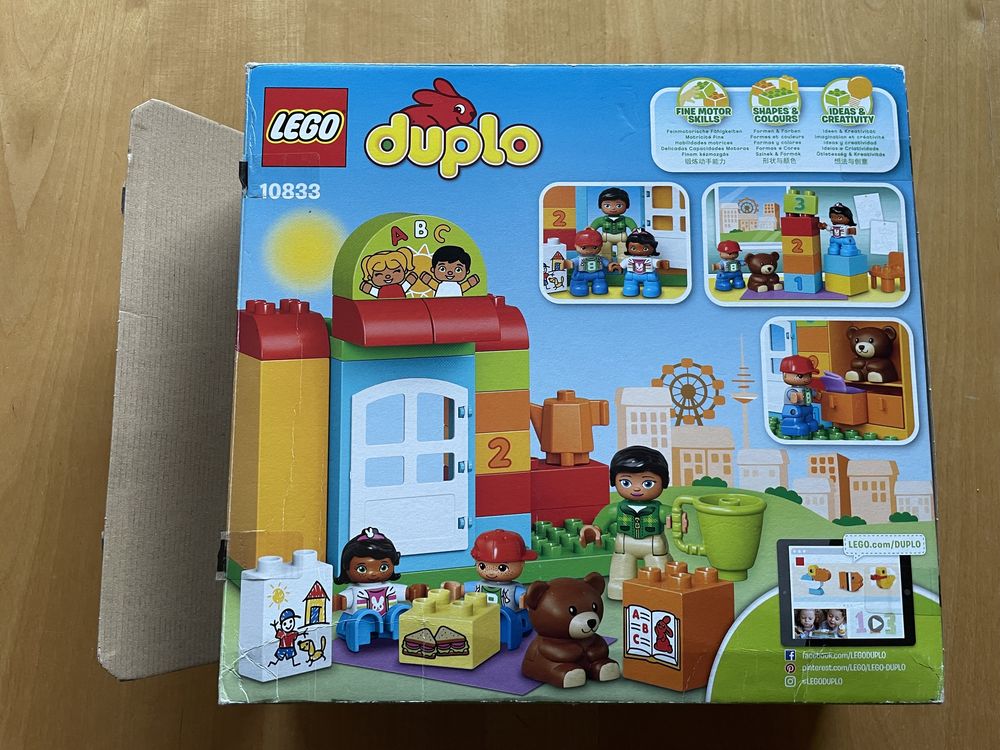 Lego duplo 10833 ensino escolar