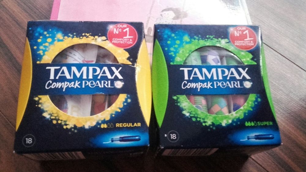 Tampões Tampax compak pearl