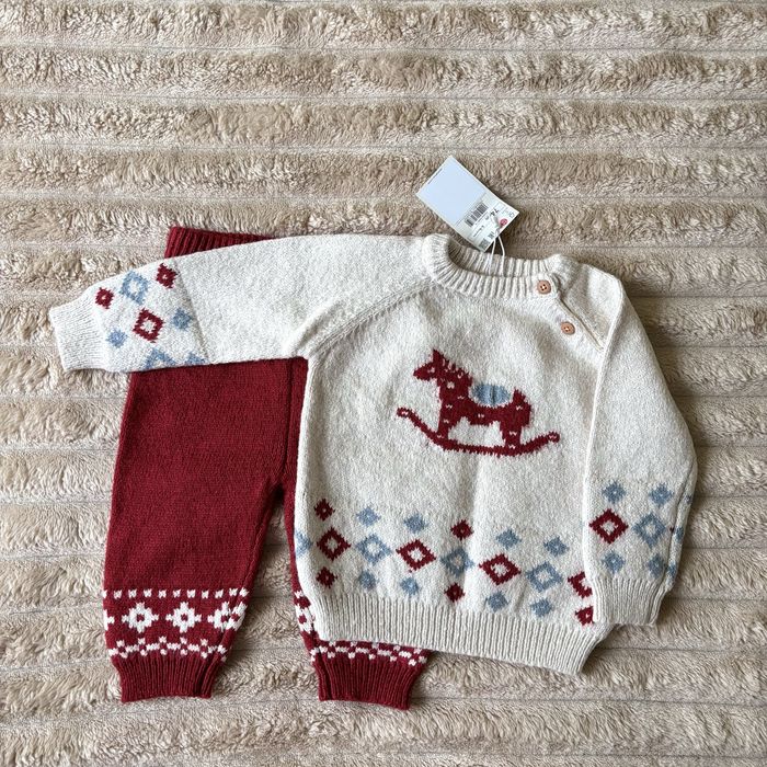 Костюм теплий вязаний 6-9 міс Reserved