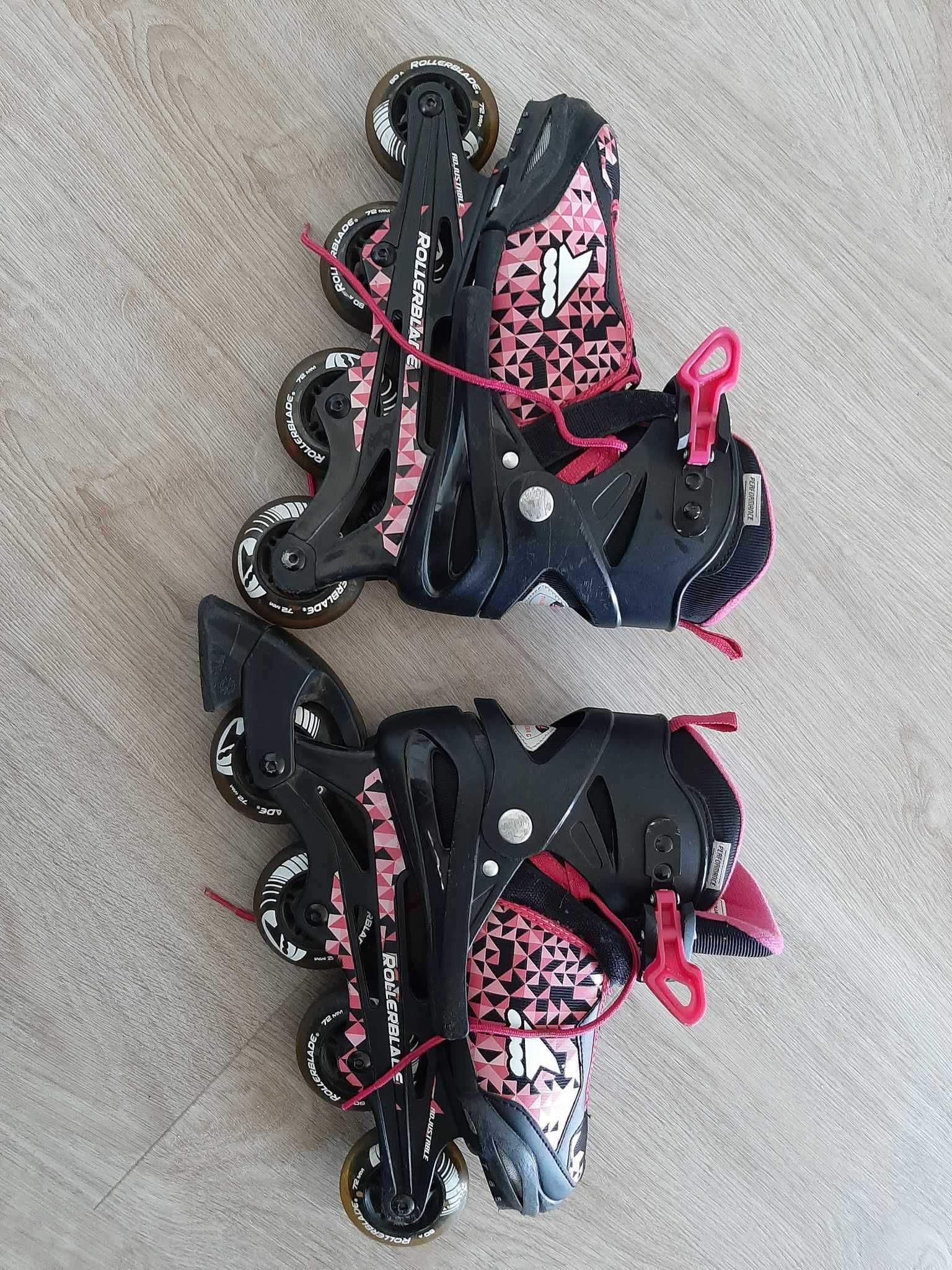 Rolki Rollerblade regulowane rozmiar 35-38