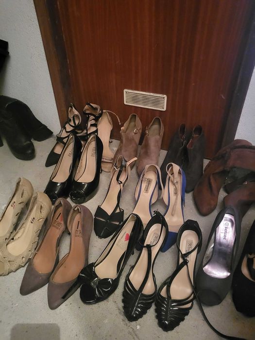 Lote de sapatos 38/39