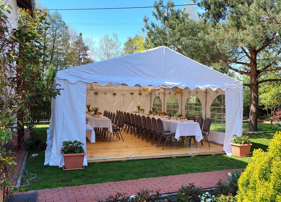 Namiot imprezowy Chłodnia Mobilna Dmuchaniec WYPOSAŻENIE IMPREZ