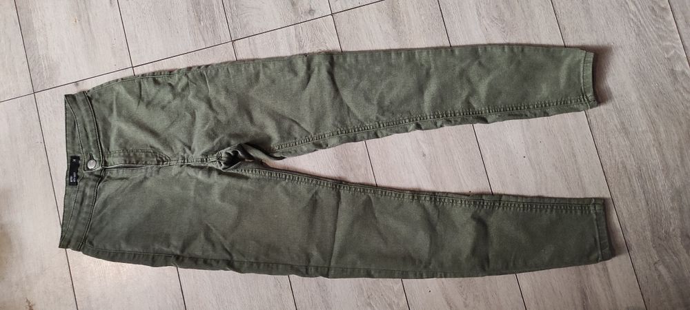 Spodnie jeans szare